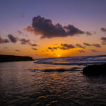 Beautiful sunrise In Kismayo Somalia